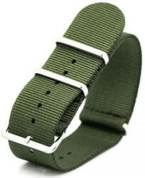 Ricardo Curea din nailon Ricardo, verde, NATO 24 mm