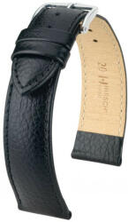 Hirsch Curea neagră din piele Hirsch Kansas XL 01502250-2 (Piele de vițel) 22 mm