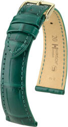Hirsch Curea verde din piele Hirsch London M 04307149-1 (Piele de aligator) Hirsch selection 14 mm
