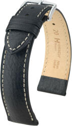 Hirsch Curea neagră din piele Hirsch Boston M 01302150-2 (Piele de vițel) 16 mm