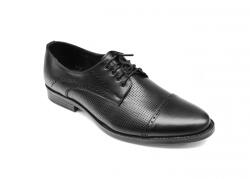 Lucianis style Pantofi barbati eleganti, din piele naturala, Negru - CIUCALETI SHOES (TEST18)