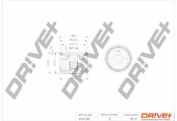 Dr! ve+ Filtru ulei Dr! ve+ DP1110.11. 0287 - automobilus