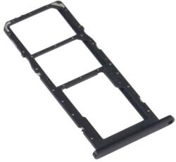  tel-szalk-192967557 Samsung Galaxy A02s fekete SIM kártya tálca (tel-szalk-192967557)