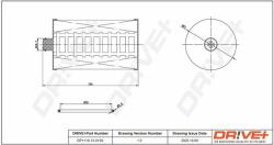 Dr! ve+ filtru combustibil Dr! ve+ DP1110.13. 0159 (DP1110.13.0159) - automobilus
