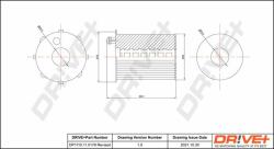 Dr! ve+ Filtru ulei Dr! ve+ DP1110.11. 0178 (DP1110.11.0178) - automobilus