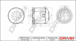 Dr! ve+ Filtru ulei Dr! ve+ DP1110.11. 0163 (DP1110.11.0163) - automobilus