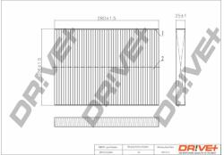 Dr! ve+ Filtru, aer habitaclu Dr! ve+ DP1110.12. 0002 (DP1110.12.0002)