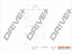 Dr! ve+ Filtru ulei Dr! ve+ DP1110.11. 0141 (DP1110.11.0141) - automobilus