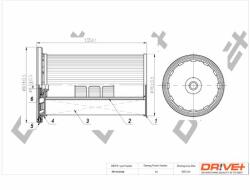 Dr! ve+ filtru combustibil Dr! ve+ DP1110.13. 0102 (DP1110.13.0102)
