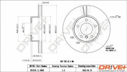 Dr! ve+ Disc frana Dr! ve+ DP1010.11. 0600