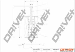 Dr! ve+ Filtru ulei Dr! ve+ DP1110.11. 0061 (DP1110.11.0061) - automobilus