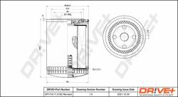 Dr! ve+ Filtru ulei Dr! ve+ DP1110.11. 0182 (DP1110.11.0182) - automobilus