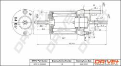 Dr! ve+ filtru combustibil Dr! ve+ DP1110.13. 0020 (DP1110.13.0020) - automobilus