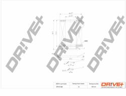 Dr! ve+ Filtru ulei Dr! ve+ DP1110.11. 0242 (DP1110.11.0242) - automobilus