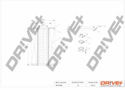 Dr! ve+ Filtru ulei Dr! ve+ DP1110.11. 0033 (DP1110.11.0033) - automobilus