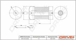 Dr! ve+ filtru combustibil Dr! ve+ DP1110.13. 0156 (DP1110.13.0156) - automobilus