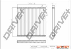 Dr! ve+ Filtru, aer habitaclu Dr! ve+ DP1110.12. 0051 (DP1110.12.0051)