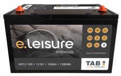 TAB Тягов акумулатор TAB HD12-100 Premium 12.8V 100Ah BMS+bluetooth LiFePo4 (HD12-100)