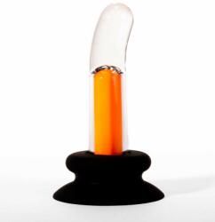 X-Men Dop Anal Cu Vibratii, Portocaliu, 13 Cm
