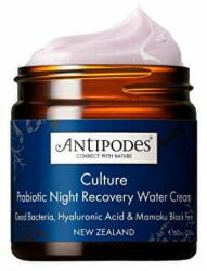 Antipodes Éjszakai krém Culture (Probiotic Night Recovery Water Cream) 60 ml