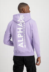 Alpha Industries Back Print Hoody - pale violet