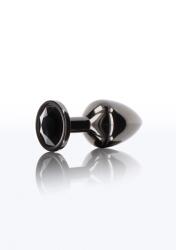  Plug anal din metal cu piatra Jewel M