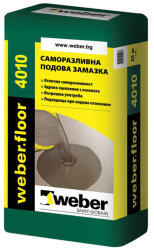 WEBER САМОРАЗЛИВНА ПОДОВА ЗАМАЗКА ВЕБЕР. floor l4010 25кг (l4010)