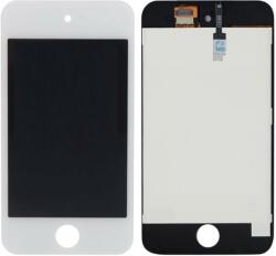 Apple iPod Touch (4th Gen) - LCD Kijelző + Érintőüveg + Keret (White) TFT, White