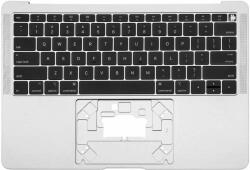 Apple MacBook Air 13" A1932 (2018 - 2019) - Felső Billentyűzet Keret + Billentyűzet US (Silver), Silver