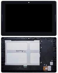 Lenovo IdeaTab A10 - 70 A7600 - LCD Kijelző + Érintőüveg + Keret (Black) TFT, Black