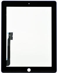Apple iPad 3, iPad 4 - Érintőüveg (Black), Black
