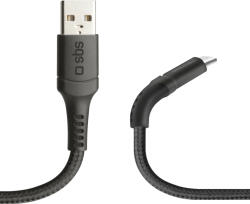 SBS - UNBREAKABLE - Micro-USB / USB Kábel (1m), fekete
