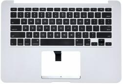 Apple MacBook Air 13" A1466 (Mid 2013 - Mid 2017) - Felső Billentyűzet Keret + Billentyűzet US, Silver