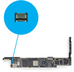 Apple iPad Air - Alaplap és SIM számláló csatlakozó