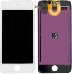 Apple iPod Touch (5th Gen, 6th Gen, 7th Gen) - LCD Kijelző + Érintőüveg + Keret (White) TFT, Fehér