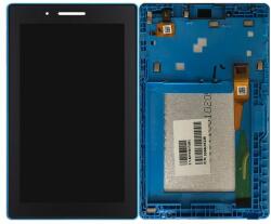 Lenovo TAB 3 TB3-710F - LCD Kijelző + Érintőüveg + Keret (Blue) TFT, Blue