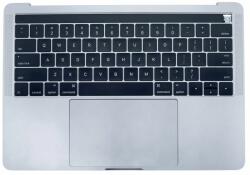 Apple MacBook Pro 13" A1706 (Late 2016 - Mid 2017) - Felső Billentyűzet Keret + Billentyűzet US + Mikrofon + Trackpad + Hangszórók, Silver