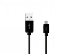 SBS - USB-C / USB Kábel (1.5m), fekete - fixshop - 6 210 Ft