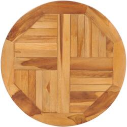 vidaXL Platou rotativ de masă, lemn masiv de tec (49386)