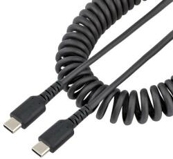 StarTech Cablu de date Startech R2CCC-50C-USB-CABLE, USB-C - USB-C, 0.5m, Black (R2CCC-50C-USB-CABLE)