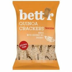 bett'r Crackers cu quinoa si susan fara gluten eco 100g Bettr