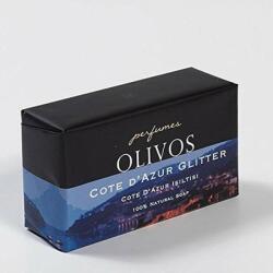 Olivos Sapun parfumat, pt ten, corp si par, Cote d’Azur cu sclipici si ulei de masline extravirgin, Olivos, 250 g