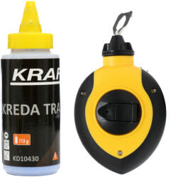 KRAFT&DELE Vonalhúzó zsinór krétával 30m KD10430 (KD10430)