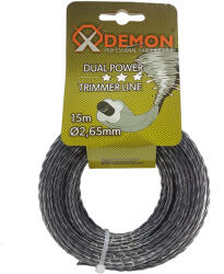 MAR-POL Erősített fűkasza damil 2, 65mm 15m karbon M830834 (M830834)