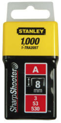 Stanley 8mm-es "A" tűzőkapocs A5/53/530 1000db (1-TRA205T)