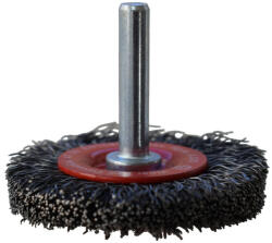 ABRABORO Száras körkefe, 60 mm/0, 3 mm*6 mm, acéldrót, kefevastagság: 12.0 mm (900595820560)