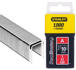Stanley 10mm-es "A" tűzőkapocs A5/53/530 1000db (1-TRA206T)