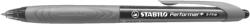 STABILO Golyóstoll 0, 35mm, Stabilo Performer+ 328XF, írásszín fekete (328/3-46) - web24