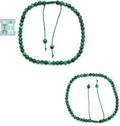  Bratara Malachit Diametru 56 mm - Rotunda 3-3, 9 mm - 1 Buc