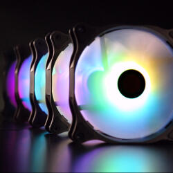 RAIJINTEK EOS 12 Rainbow ARGB PWM 120mm 2-Pack